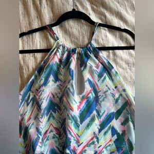 Cupcakes and Cashmere multicolor shift dress